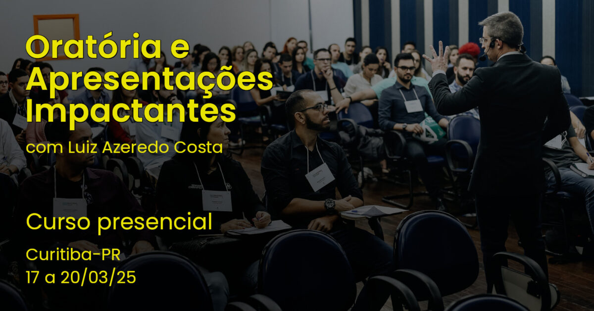 Curso Oratória com Luiz Azeredo